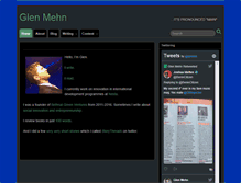 Tablet Screenshot of glen.mehn.net